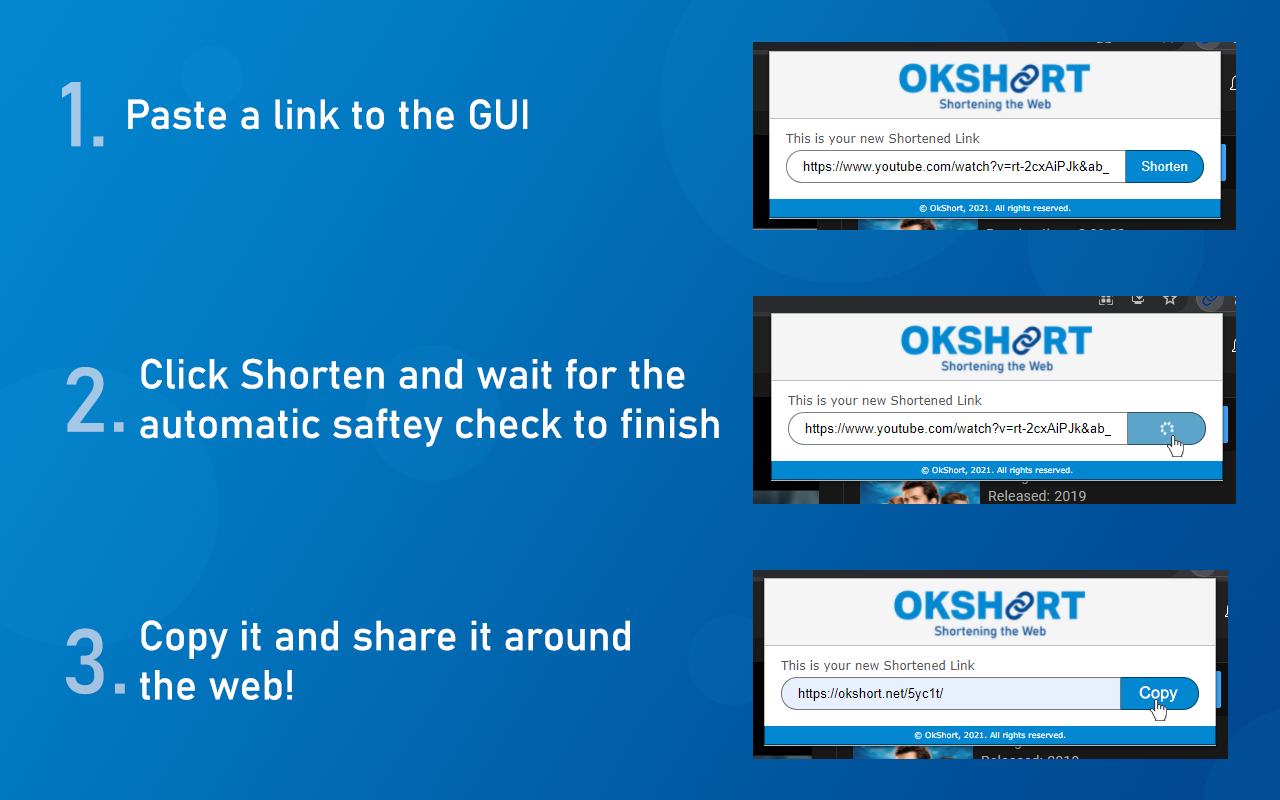 OkShort URL Shortener截图3