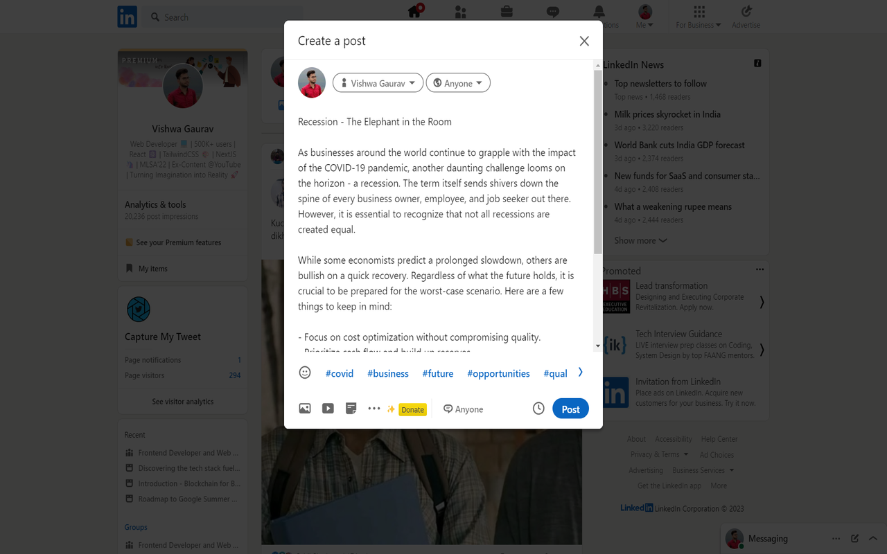 LinkedIn GPT Pro截图5