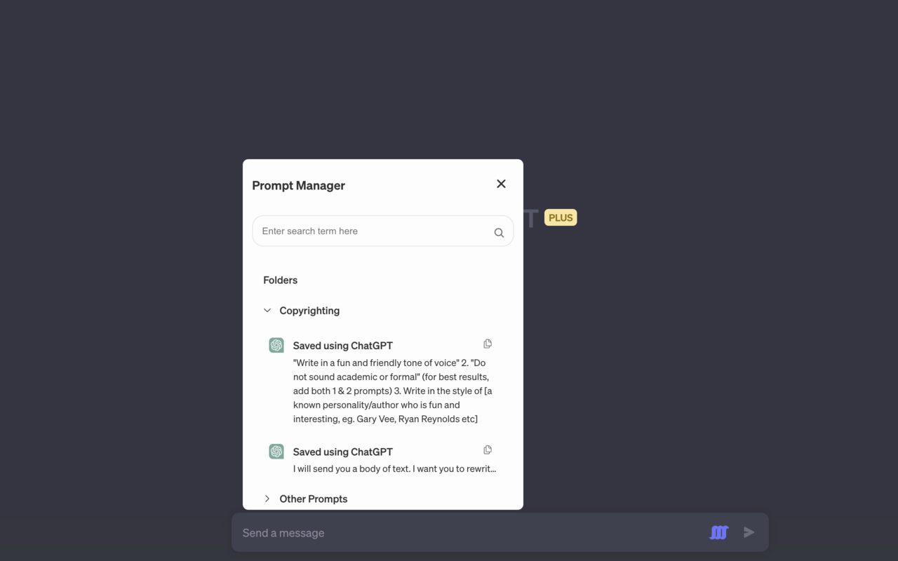Prompt Manager截图2