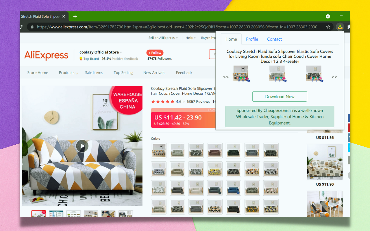 E-commerce Product Image Downloader截图5