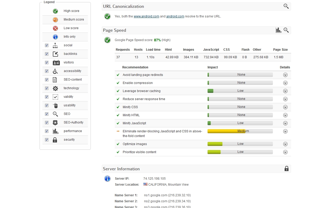 SEO audit by iwebchk截图1