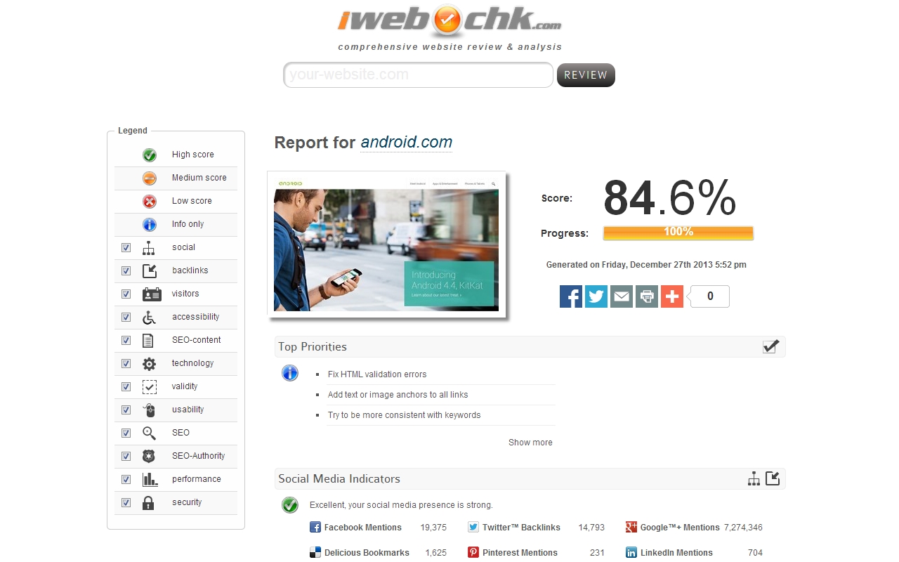 SEO audit by iwebchk截图2