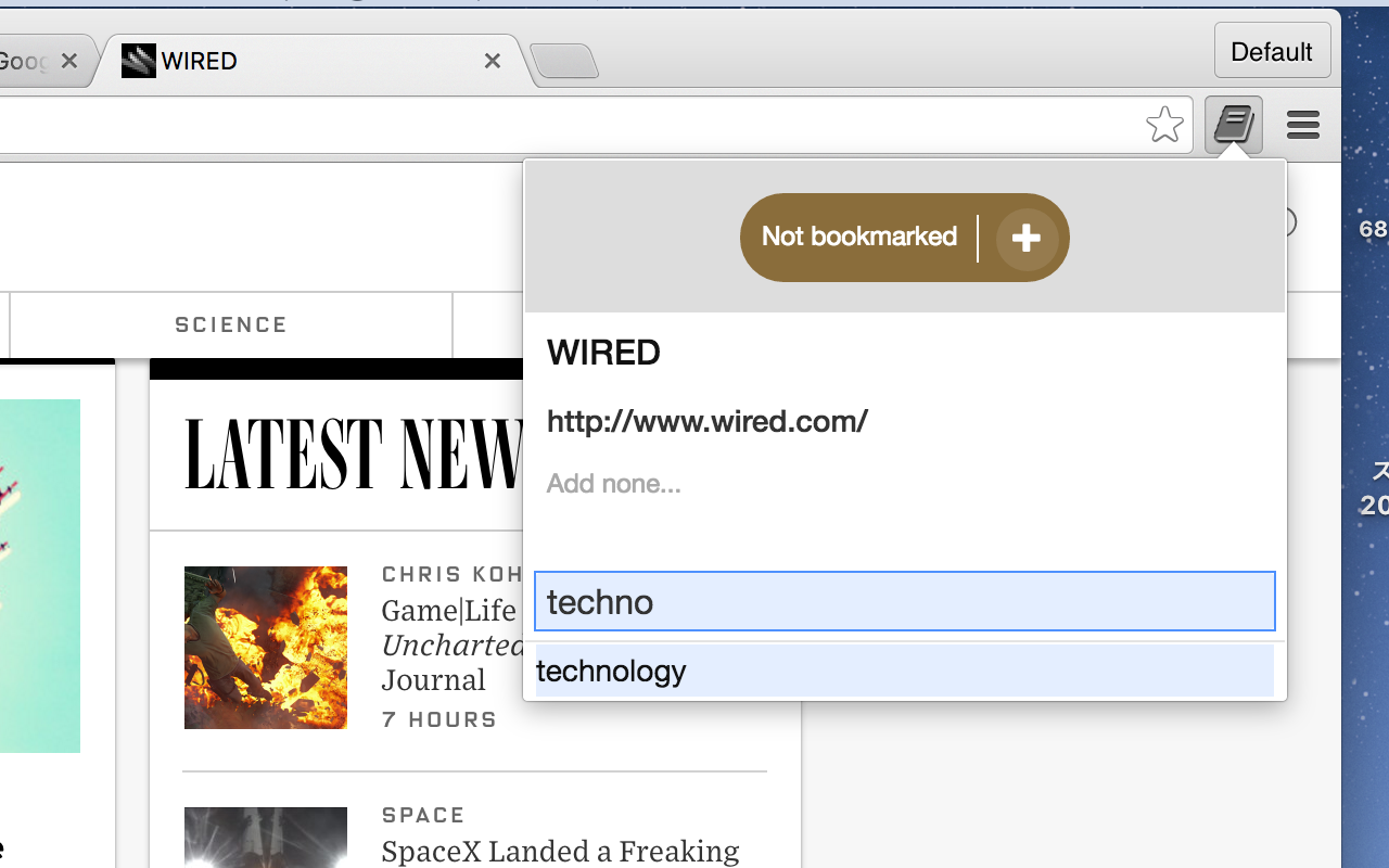 Bookmarks Extension for Google截图1