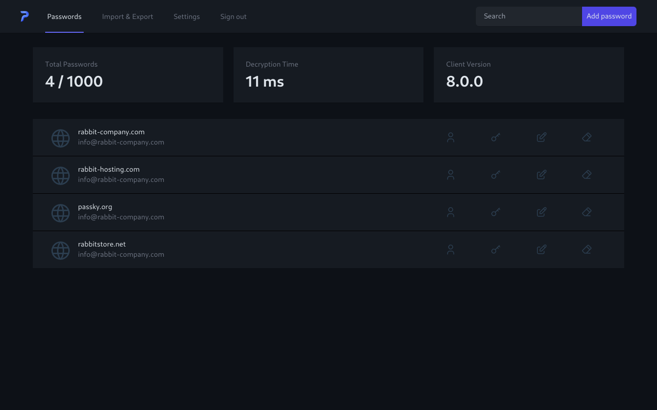 Passky - Password Manager截图3