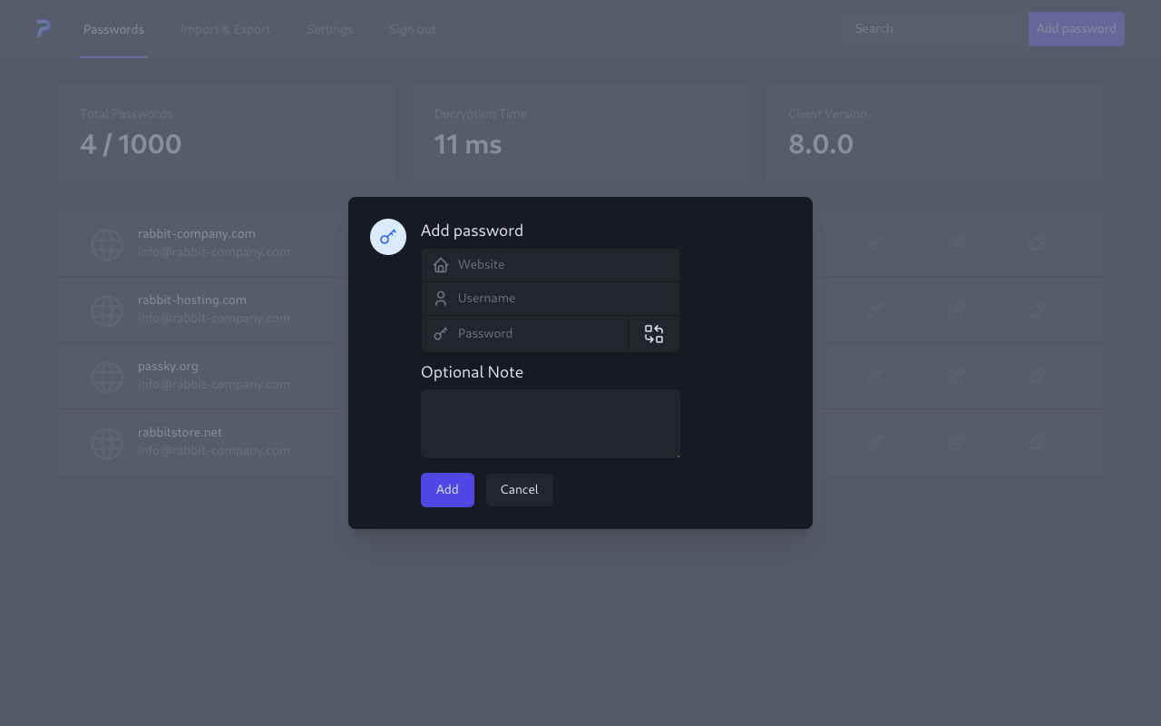 Passky - Password Manager截图4