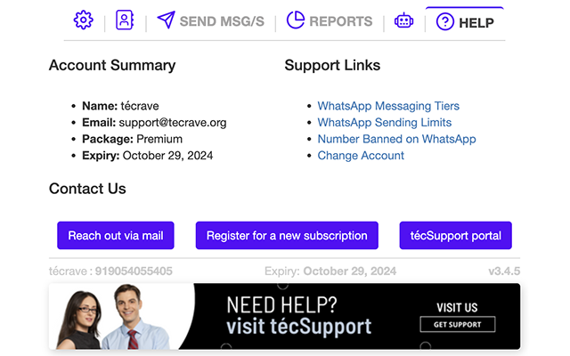 Free Bulk Sender for Messenger ⚡️ by AI截图5