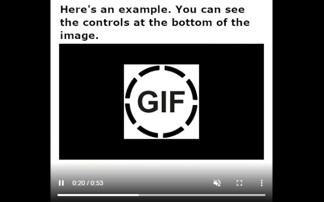 Show Video Controls by Default截图1
