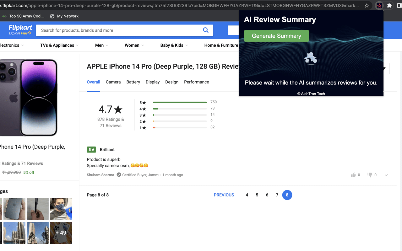 ReviewGPT - AI Summarizes Product-Reviews截图4