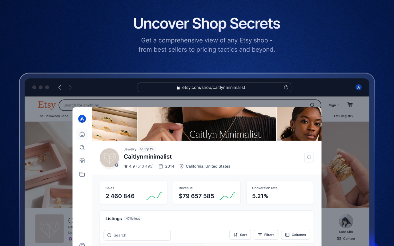 Alura: All-in-One Etsy Seller Solution截图1