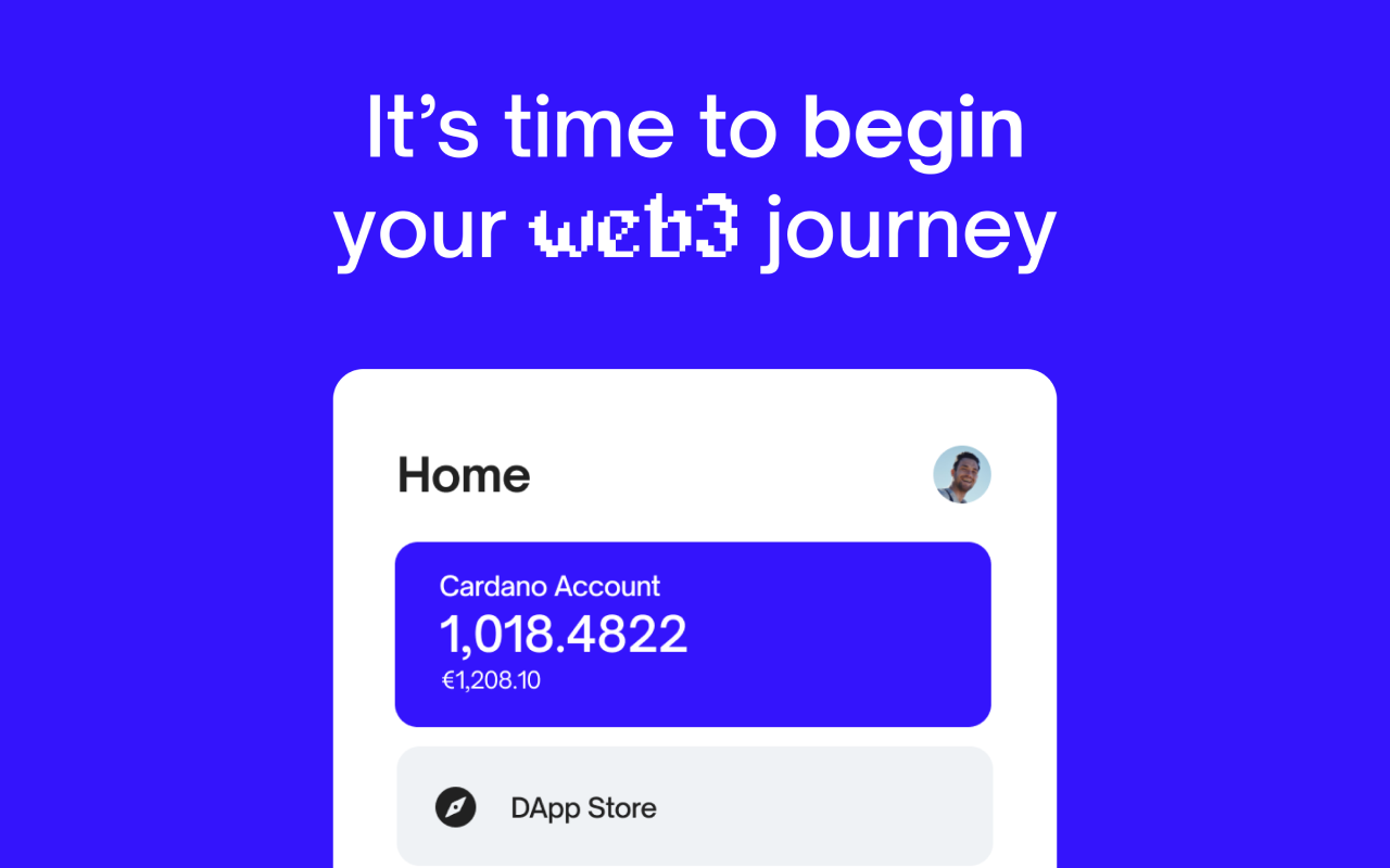Begin: Bitcoin Cardano Wallet截图2