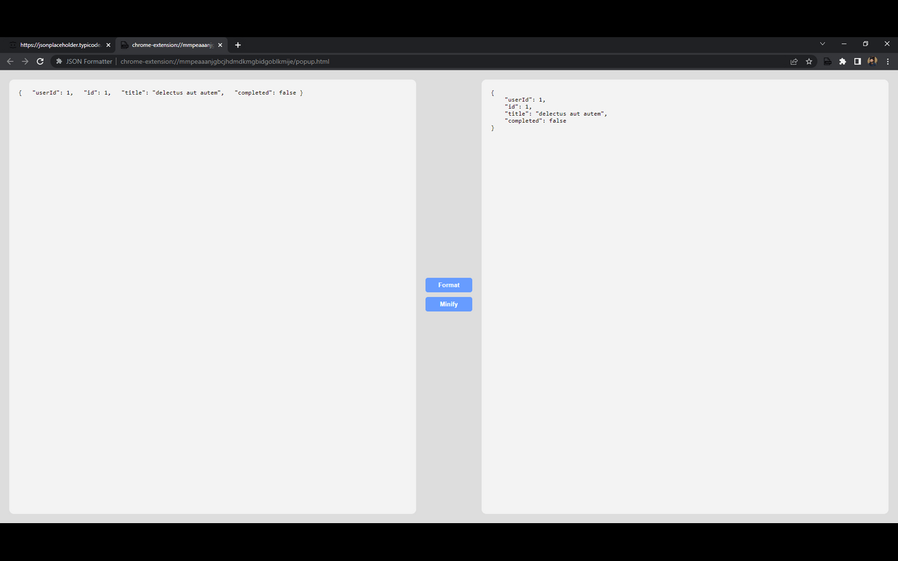 JSON Formatter截图2