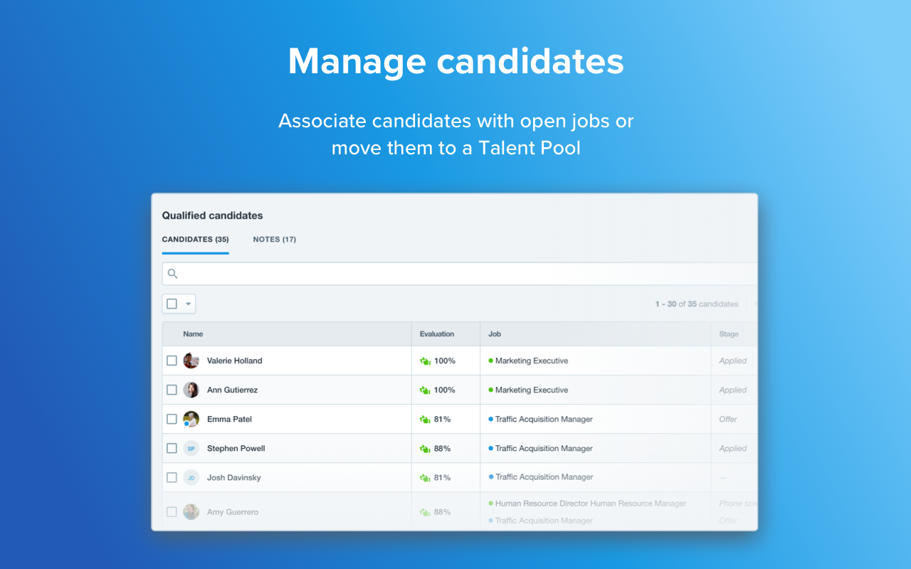 Recruitee Talent Sourcing截图1