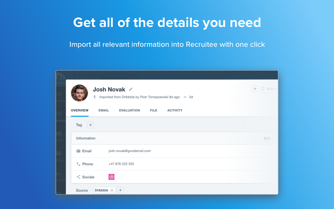 Recruitee Talent Sourcing截图3