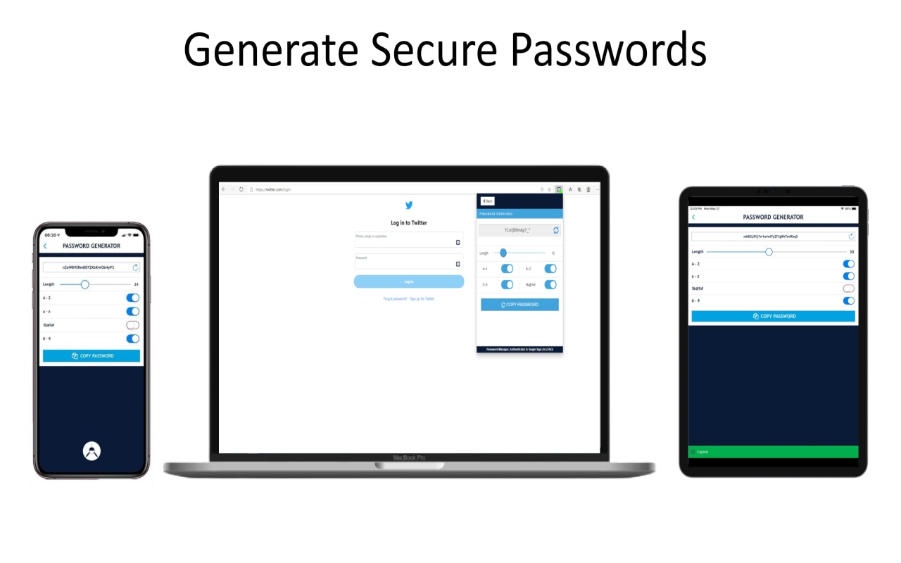 Free Password Manager & Authenticator & SSO截图1