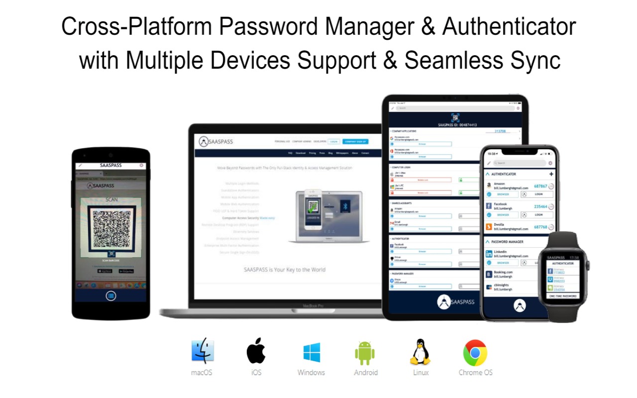 Free Password Manager & Authenticator & SSO截图2