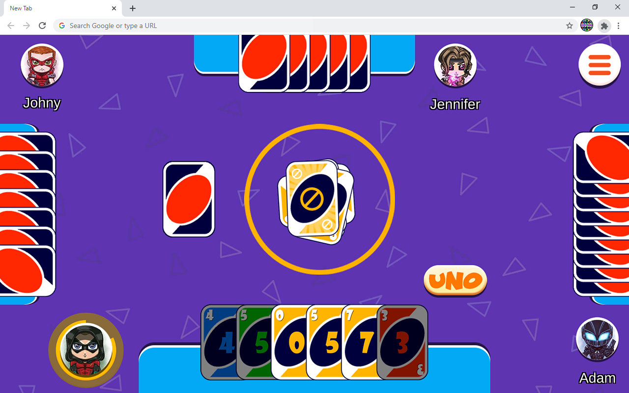 Classic Uno Game截图1