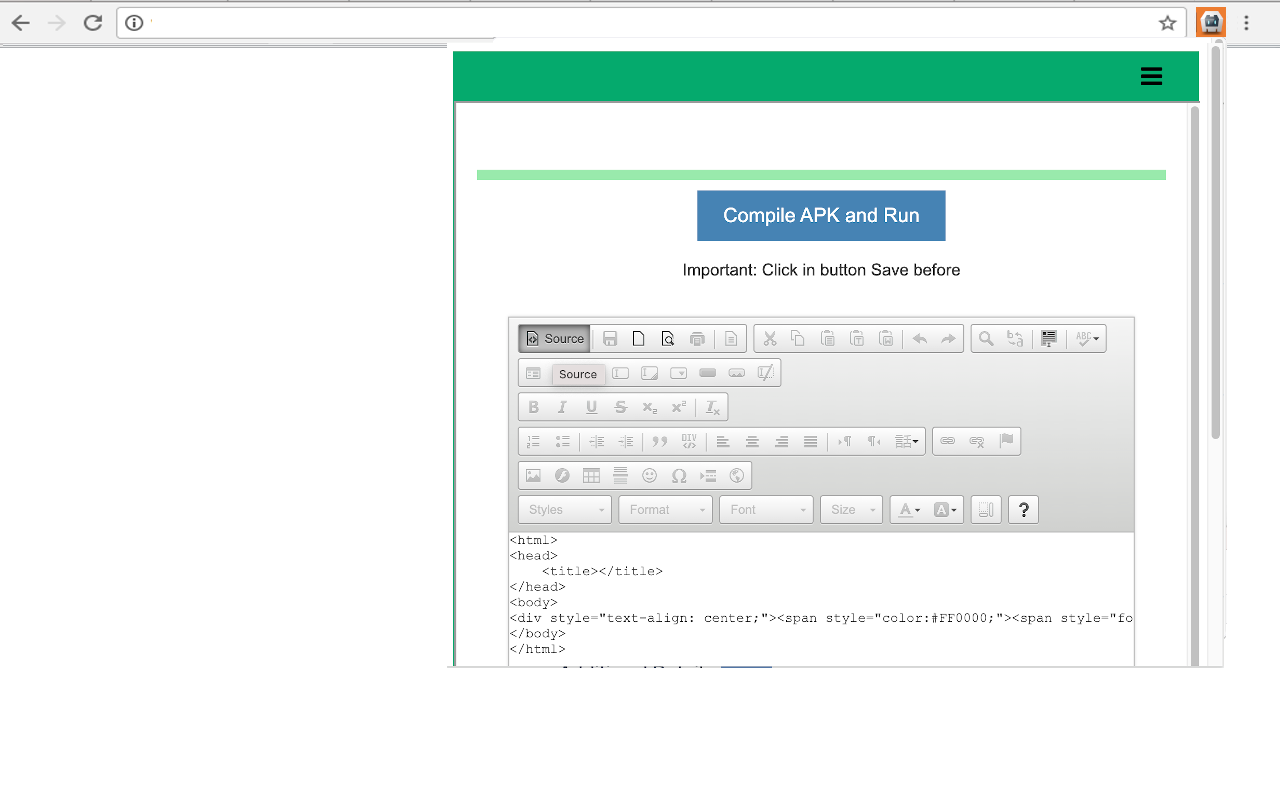 Apache Cordova 在线 CordovaIDE截图3