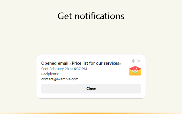 Email-трекинг для Яндекс.Почты - ТрексПекс截图3