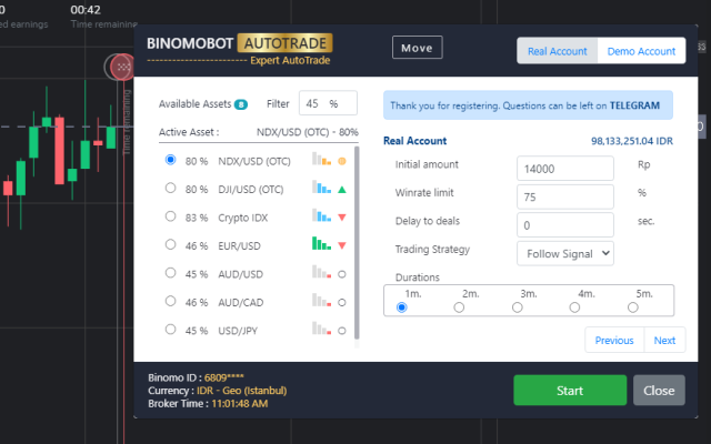 BinomoBot AutoTrade Syk截图2