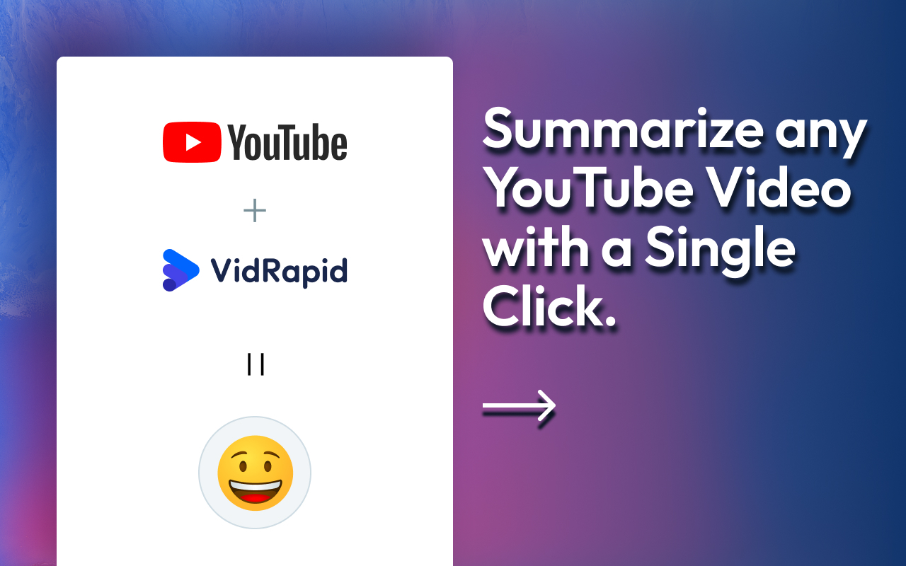 Youtube Summary with ChatGPT | VidRapid截图4