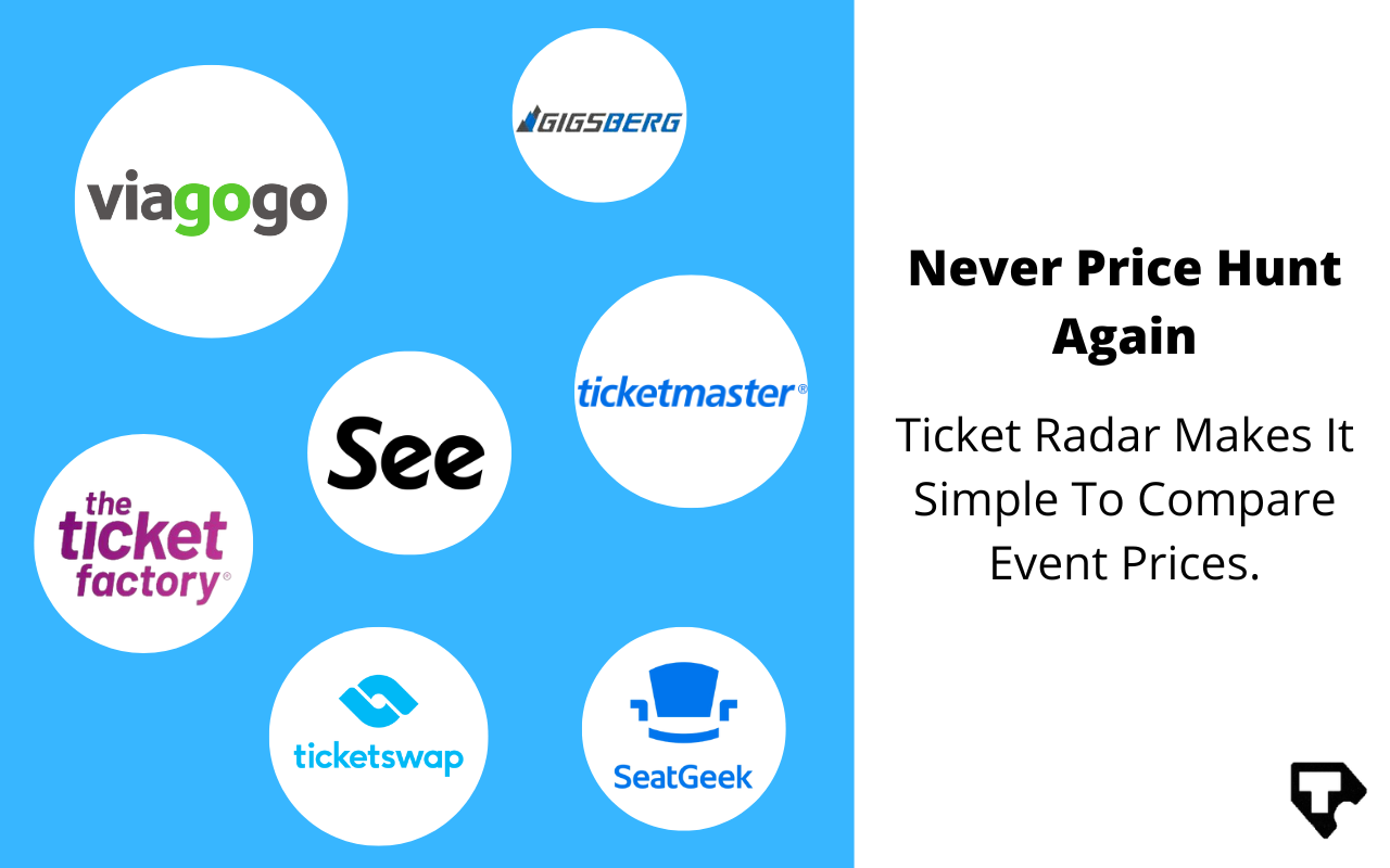 Ticket Radar - Compare Concert Ticket Prices截图1
