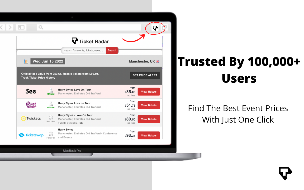 Ticket Radar - Compare Concert Ticket Prices截图3