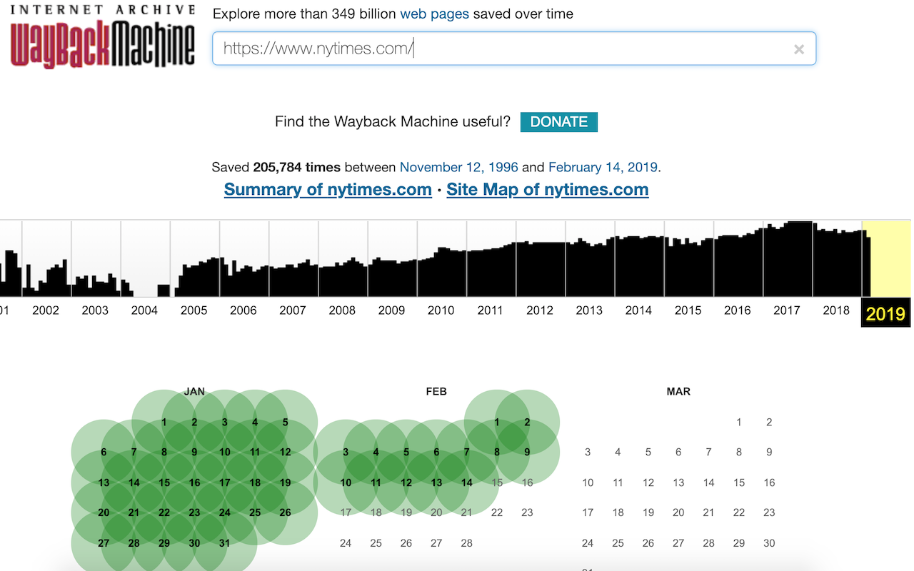 Wayback Machine Playback Machine截图1