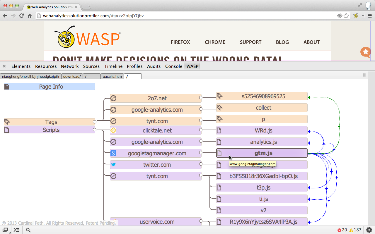 WASP.inspector: Analytics Solution Profiler截图2