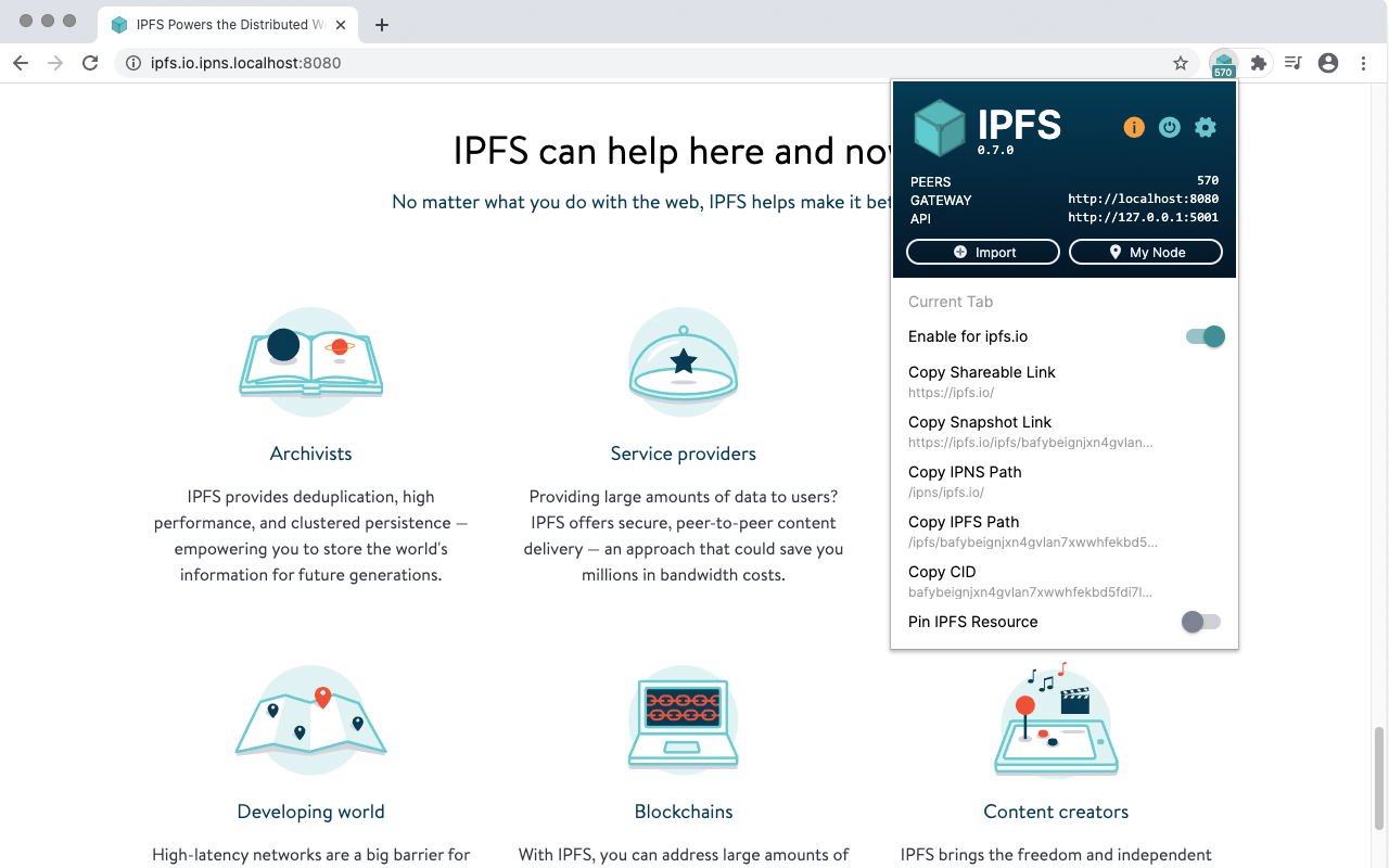 IPFS 伴侣截图3