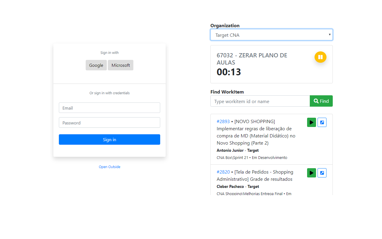 TimeTracker Devops - Target Software截图2