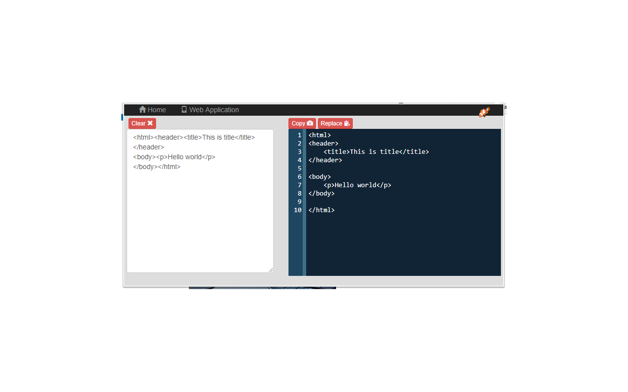 Pretty HTML | CSS | XML截图1
