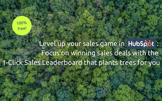 Sales-plant-Trees Leaderboard for HubSpot截图2