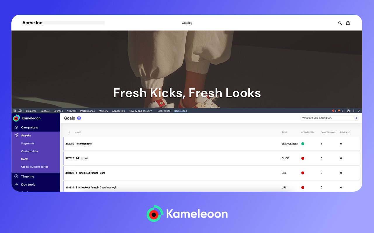 Kameleoon Debug Assistant截图1