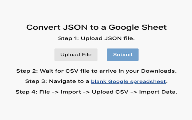JSON Sheets截图1
