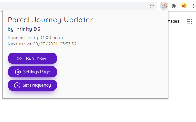 Parcel Journey Updater截图2