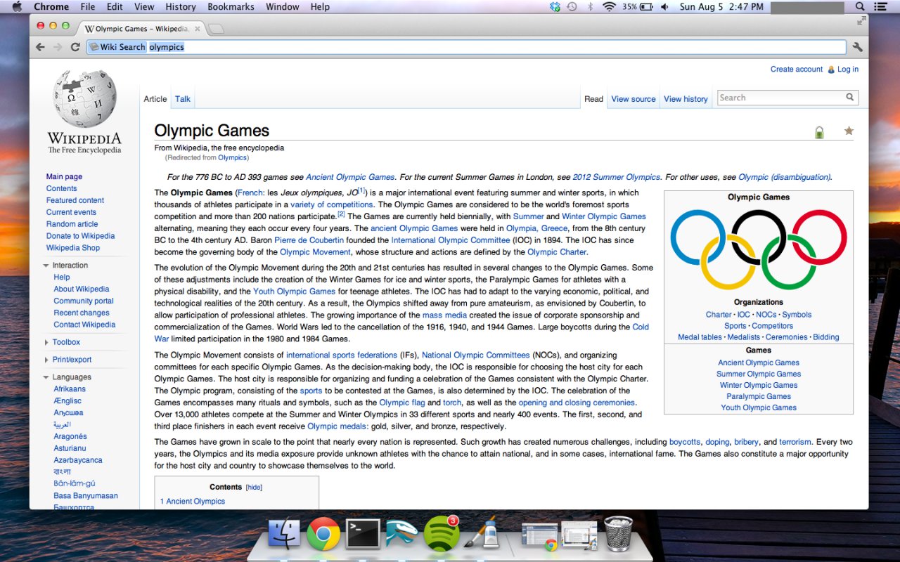 Wikipedia Search截图1