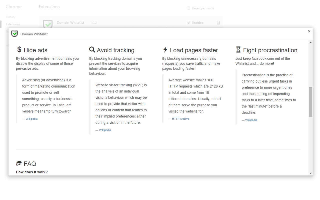 Domain Whitelist截图2