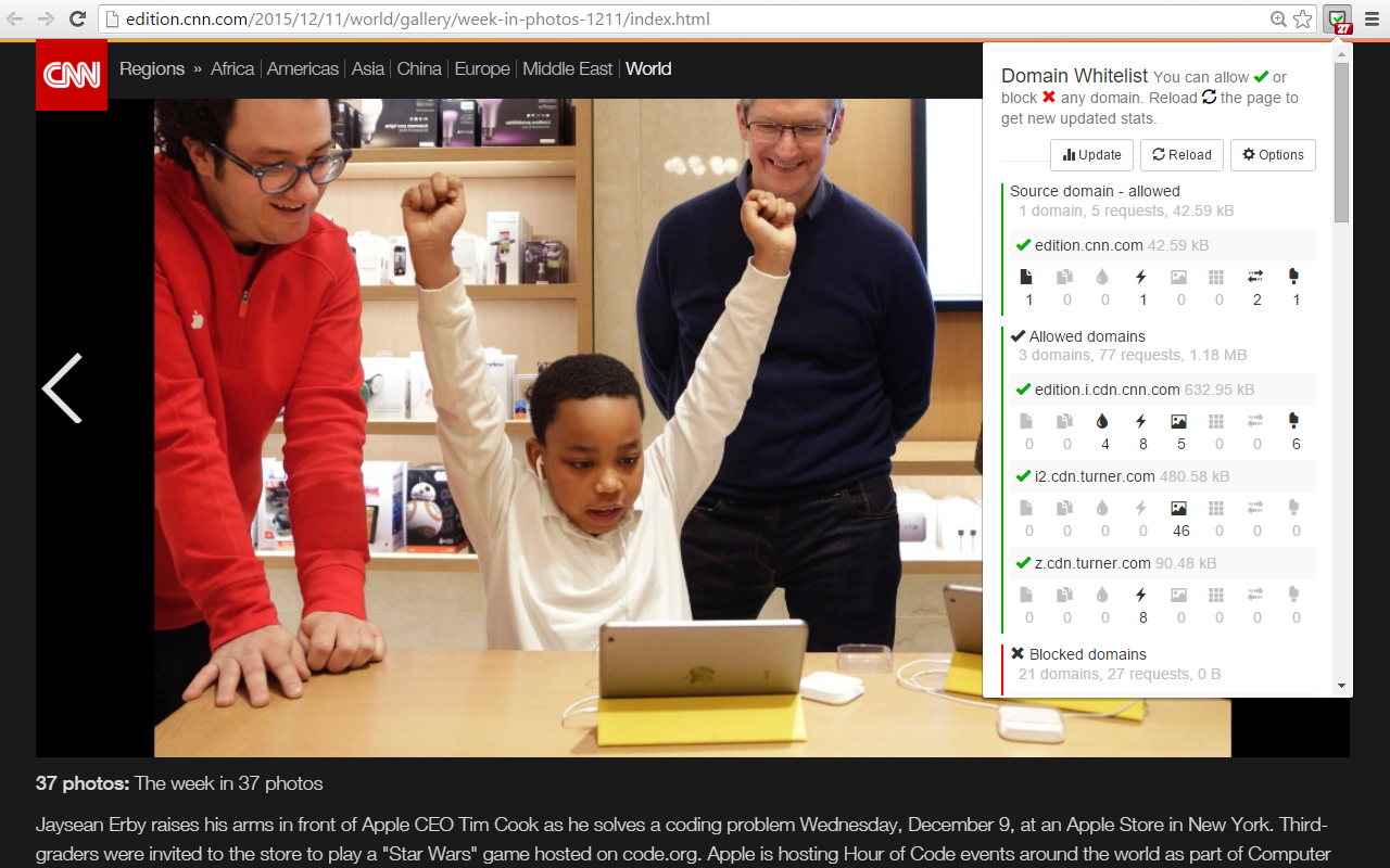 Domain Whitelist截图3