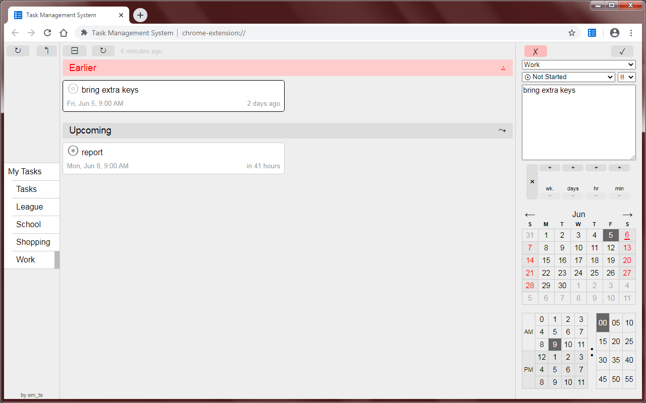 Task Management System截图4