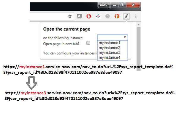 ServiceNow Switch Instance截图1