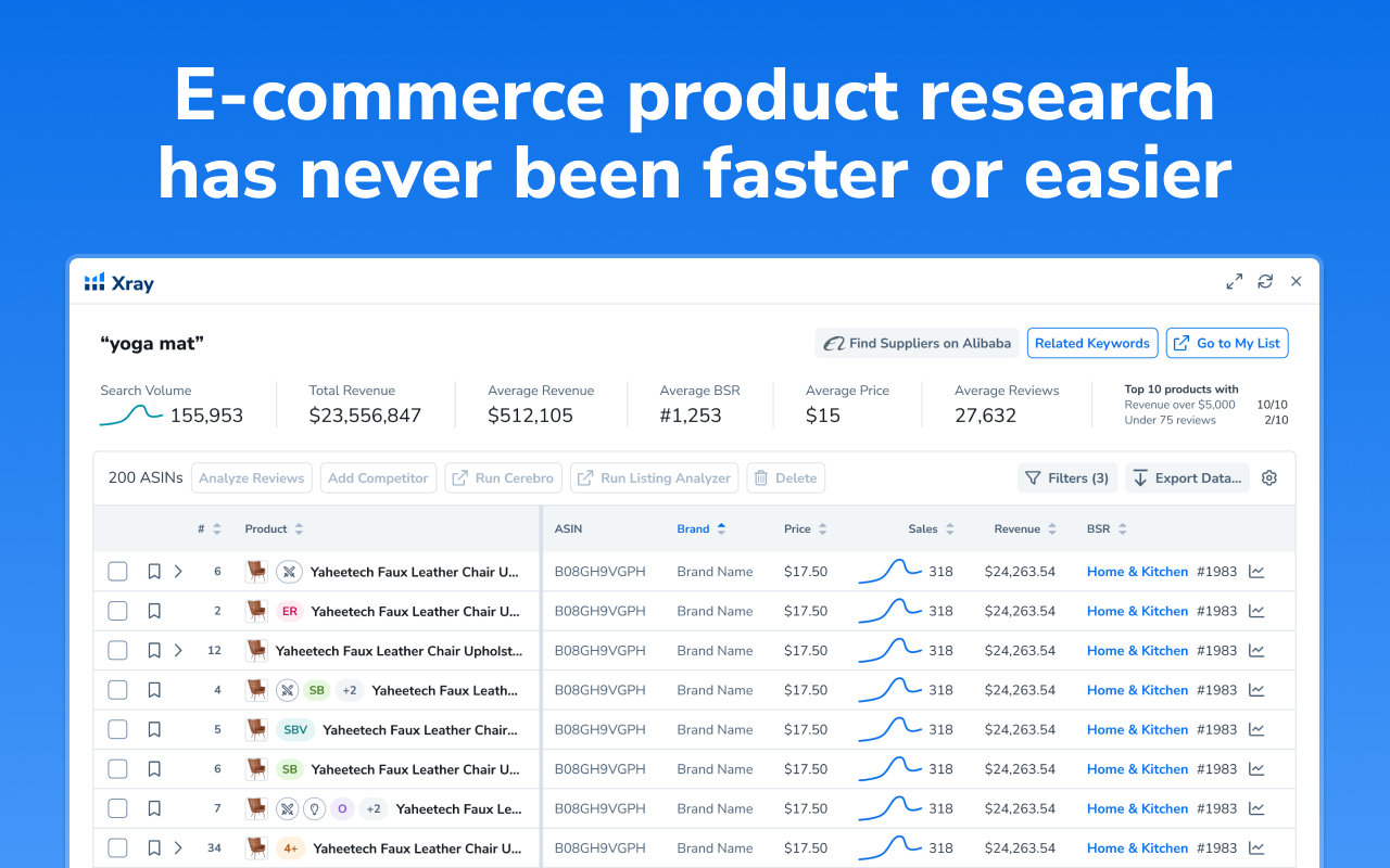 Helium 10 for Amazon Sellers, Influencers, and Walmart Sellers截图4