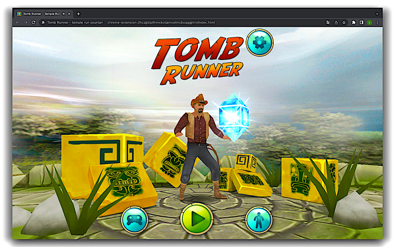 Tomb Runner - HTML5 Game截图1
