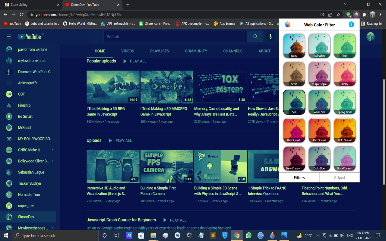 Web Color Filter截图1