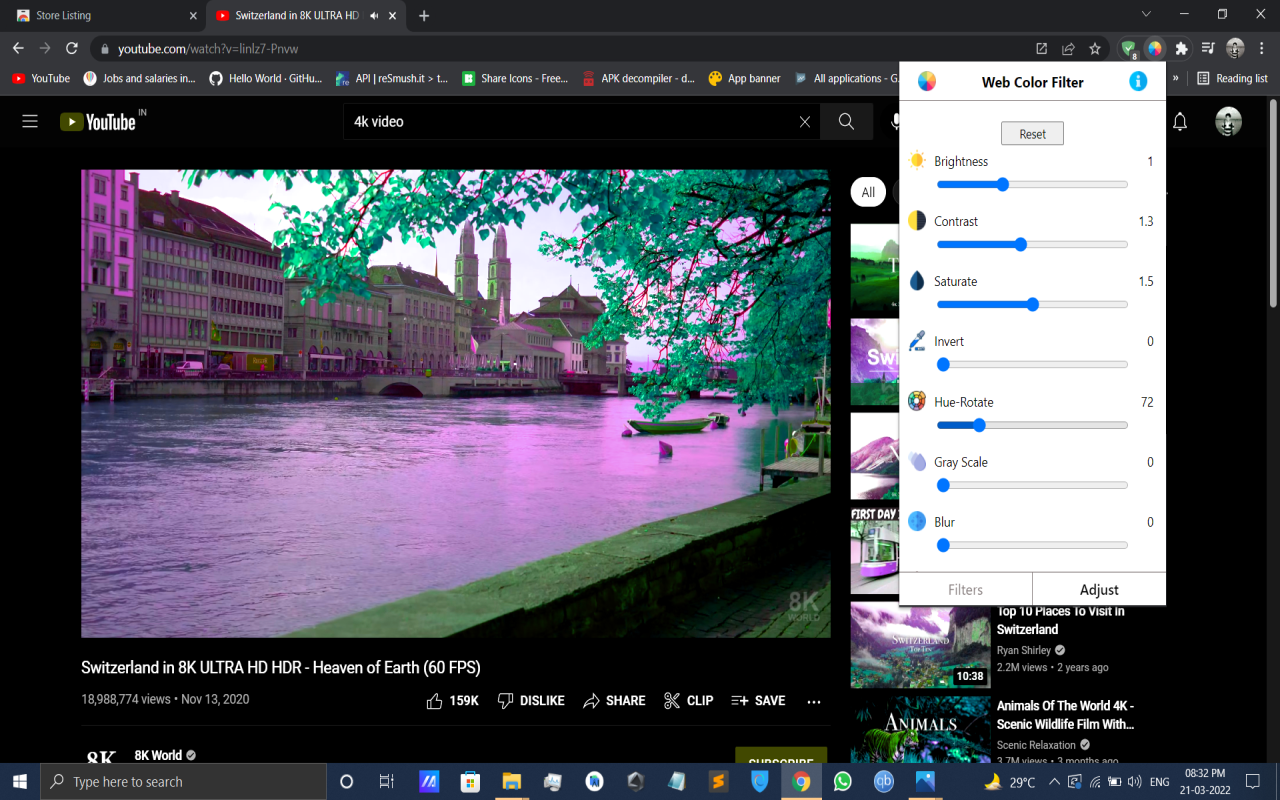 Web Color Filter截图2