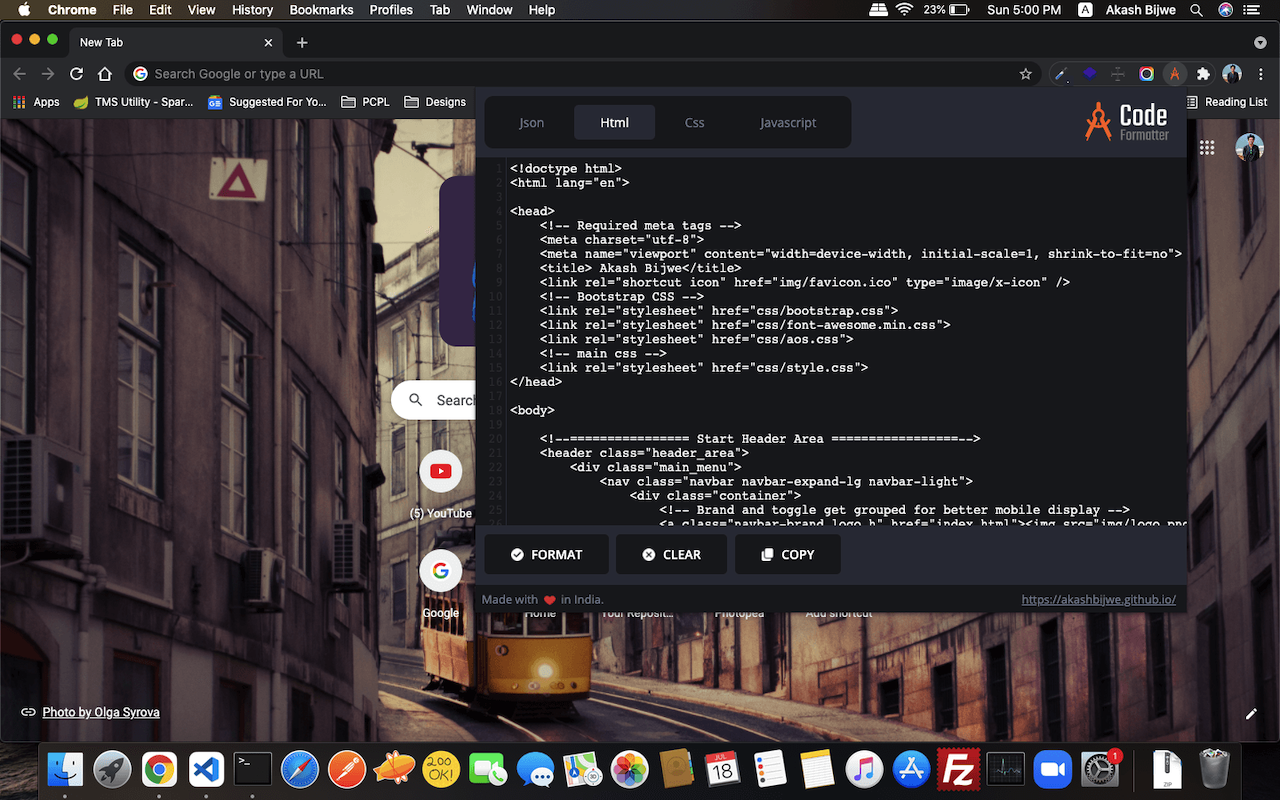 Code formatter截图4