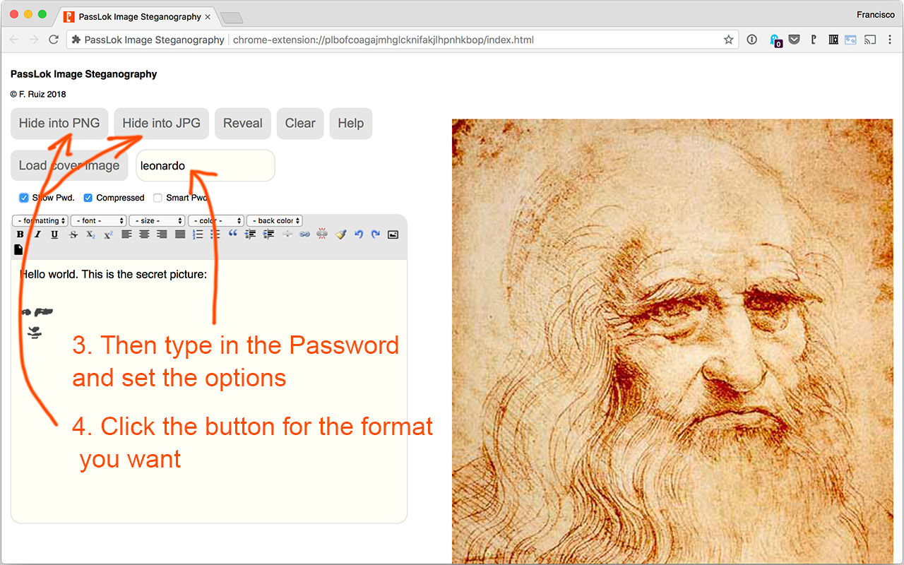PassLok Image Steganography截图4