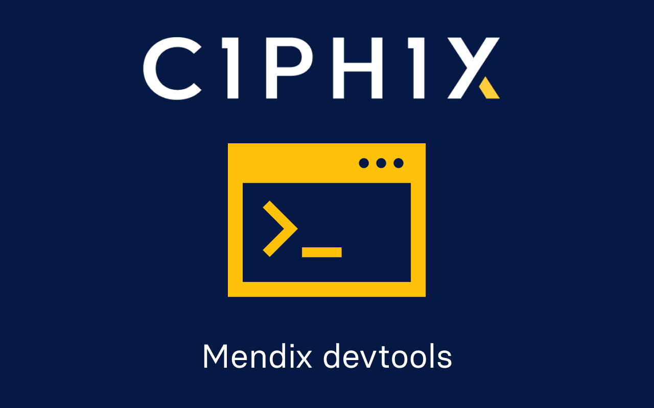 Ciphix Mendix dev tools截图2