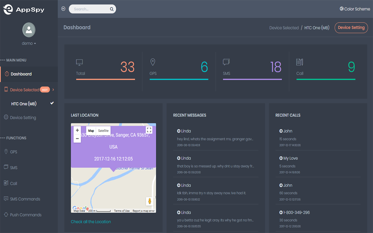 AppSpy - Mobile Tracker截图1