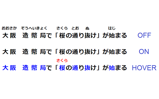 Furigana Toggle截图2