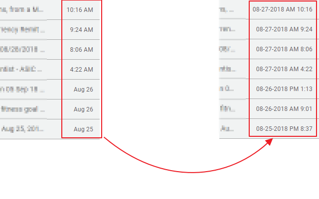 Gmail Date Time Formatter截图2